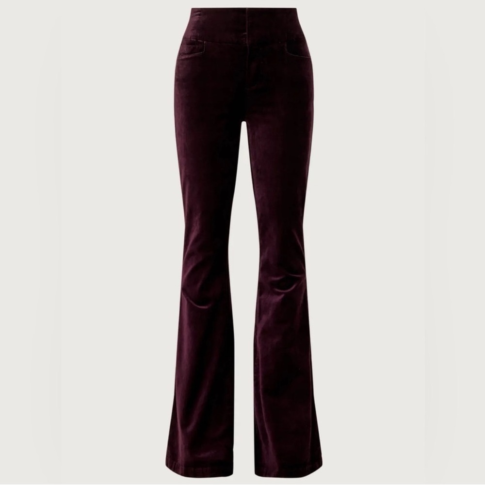 Paige High Rise Bell Canyon Corduroy Flare Pants